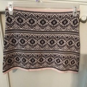 Pink and Black Scarf